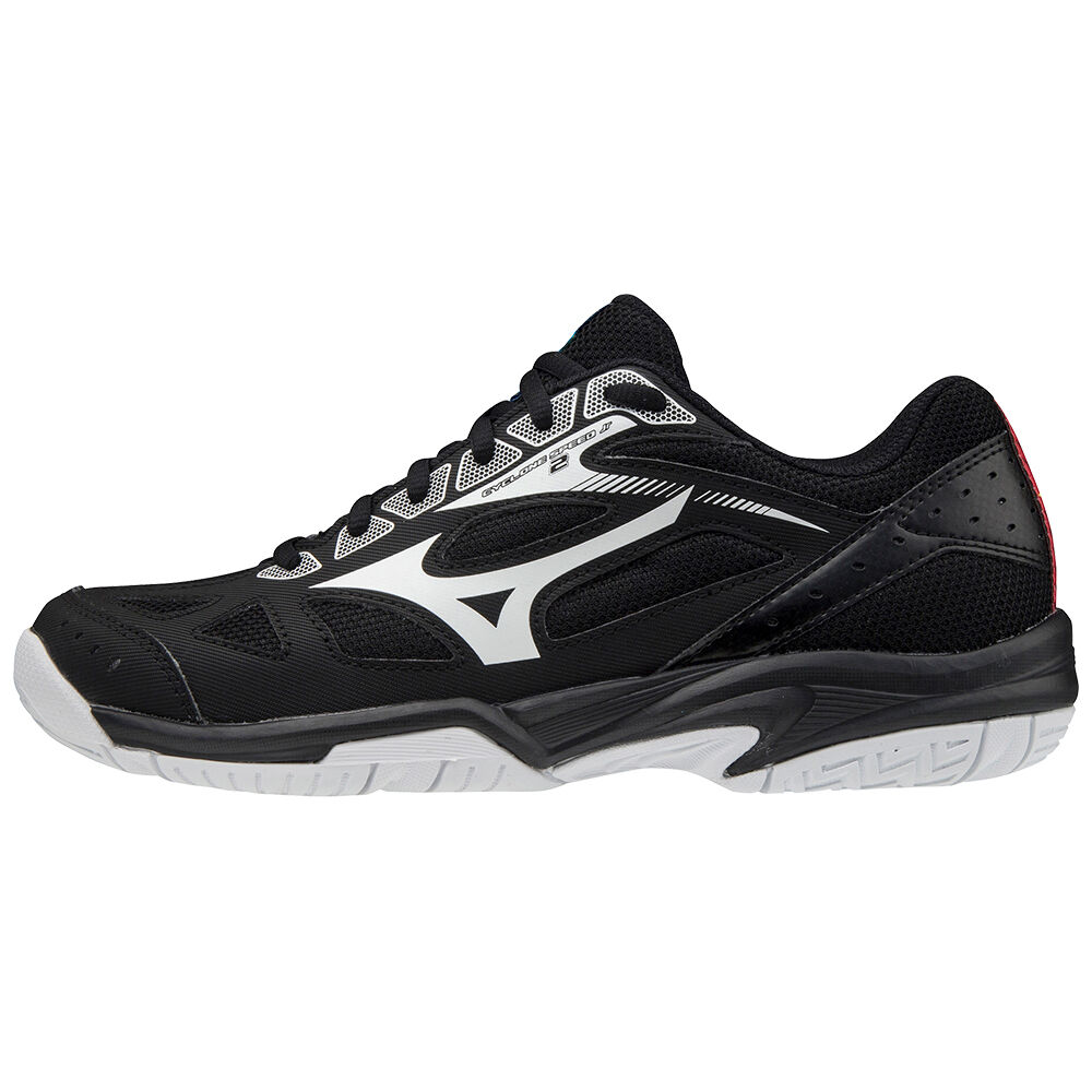 Mizuno Cyclone Speed 2 Férfi Röplabda Cipő Fekete/Fehér/Kék AXY083596